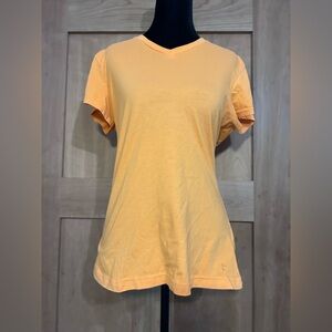 Danskin Women's Short Sleeve Peach Tee